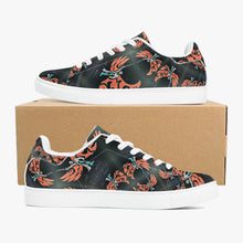 Load image into Gallery viewer, Infinite Justice Classic Low-Top Leather Sneakers - White/Black