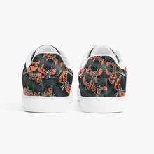 Load image into Gallery viewer, Infinite Justice Classic Low-Top Leather Sneakers - White/Black