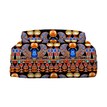 Load image into Gallery viewer, Scarab Beetle Leather Full Print Backpack Travel Laptop Backpack