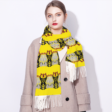 Load image into Gallery viewer, That laugh canary Winter Scarf Cashmere Feel Shawl Wraps Soft Warm Blanket Scarves