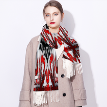 Load image into Gallery viewer, Mazzed out 83th Winter Scarf Cashmere Feel Shawl Wraps Soft Warm Blanket Scarves