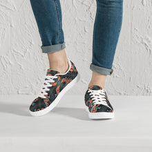 Load image into Gallery viewer, Infinite Justice Classic Low-Top Leather Sneakers - White/Black