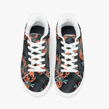 Load image into Gallery viewer, Infinite Justice Classic Low-Top Leather Sneakers - White/Black