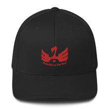 Load image into Gallery viewer, R.o.H.H phoenix Lava red Structured Twill Cap