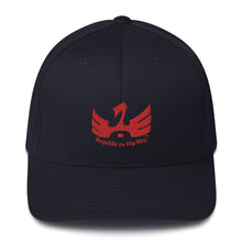 Load image into Gallery viewer, R.o.H.H phoenix Lava red Structured Twill Cap