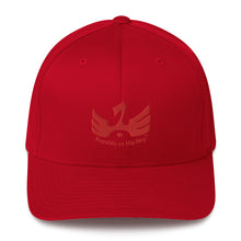 Load image into Gallery viewer, R.o.H.H phoenix Lava red Structured Twill Cap