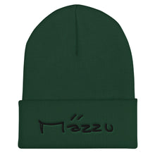 Load image into Gallery viewer, Mazzu ebony 3D puff Cuffed Beanie