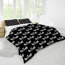 Load image into Gallery viewer, R.O.H.H Phoenix onyx 3 Piece Soft Bedding Set, 55'' x 81''