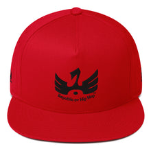 Load image into Gallery viewer, R.O.H.H phoenix 3d puff blk Flat Bill Cap