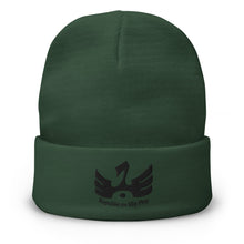 Load image into Gallery viewer, R.O.H.H onyx phoenix Embroidered Beanie