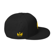 Load image into Gallery viewer, Mazzed out Duckdown Gold Snapback Hat
