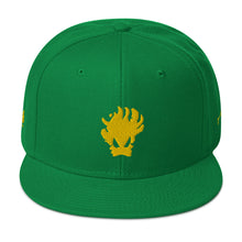 Load image into Gallery viewer, Mazzed out Duckdown Gold Snapback Hat