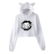 Load image into Gallery viewer, Bobby m. half female hoodie
