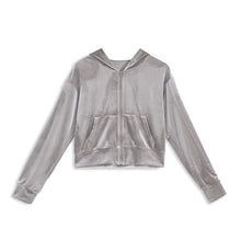 Load image into Gallery viewer, Bobby M. Women&#39;s Zippered Tracksuit Golden Velvet  Long Sleeve Hoodie Jacket+Pants Casual Jogging Outfits Two-piece Sets
