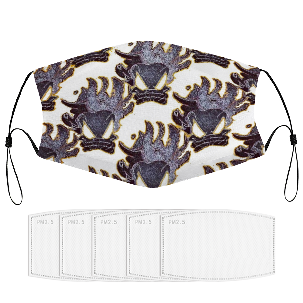 Mazzed out DuckDown  Face Cover Dust Proof Face Cover  with Filter Element, Multiple Spare Filter Cartridges