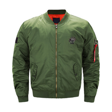 Load image into Gallery viewer, Mazzedout DuckDown Air Force Suit Jackets Baseball Coats Offset Heat Transfer Print
