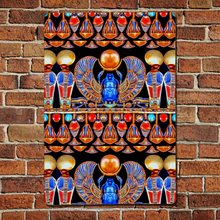 Load image into Gallery viewer, Winged scarab  Made in USA] Customize Aluminum Sign 7.9&#39;&#39; x 11.8&quot;
