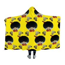 Load image into Gallery viewer, DuckDown Bumblebee Cloak Hooded Blanket
