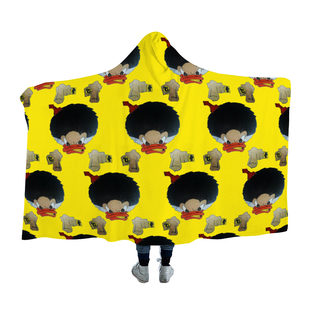 DuckDown Bumblebee Cloak Hooded Blanket