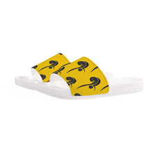 Load image into Gallery viewer, Mazzu 440  yellow Slide Sandals - White
