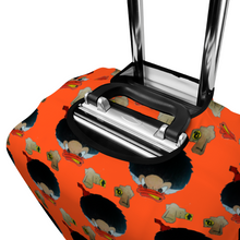 Load image into Gallery viewer, DuckDown Orange Luggage Case Cover
