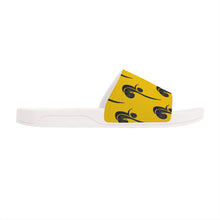 Load image into Gallery viewer, Mazzu 440  yellow Slide Sandals - White
