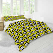 Load image into Gallery viewer, Bobby M. Yellow  3 Piece Soft Bedding Set, 93&#39;&#39; x 89&#39;&#39; Home Fashions Queen Size Duvet Cover Pillowcase Quilt Cover Can be Designed Separately
