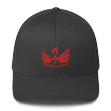 Load image into Gallery viewer, R.o.H.H phoenix  Lava red Structured Twill Cap
