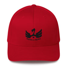 Load image into Gallery viewer, R.O.H.H Ebony Phoenix Structured Twill Cap
