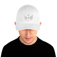 Load image into Gallery viewer, R.o.H.H phoenix   white on white Structured Twill Cap
