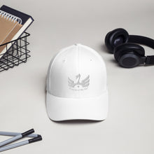 Load image into Gallery viewer, R.o.H.H phoenix   white on white Structured Twill Cap
