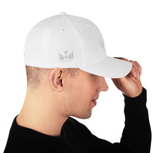 Load image into Gallery viewer, R.o.H.H phoenix   white on white Structured Twill Cap
