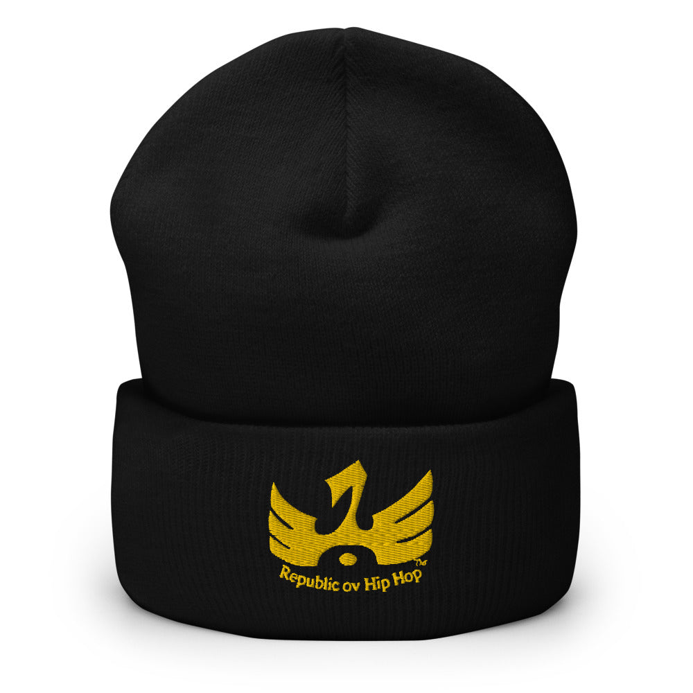 R.O.H.H phoenix gold Cuffed Beanie