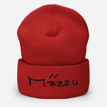 Load image into Gallery viewer, Mazzu ebony 3D puff Cuffed Beanie
