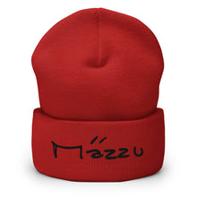 Load image into Gallery viewer, Mazzu ebony 3D puff Cuffed Beanie
