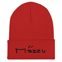 Load image into Gallery viewer, Mazzu ebony 3D puff Cuffed Beanie
