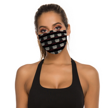 Load image into Gallery viewer, That laugh ebony Face Cover Dust Proof Face Cover  with Filter Element, Multiple Spare Filter Cartridges
