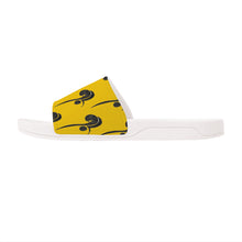 Load image into Gallery viewer, Mazzu 440  yellow Slide Sandals - White
