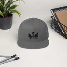 Load image into Gallery viewer, R.O.H.H phoenix  3d puff blk  Flat Bill Cap
