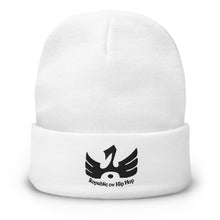 Load image into Gallery viewer, R.O.H.H onyx phoenix Embroidered Beanie
