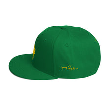 Load image into Gallery viewer, Mazzed out Duckdown Gold Snapback Hat
