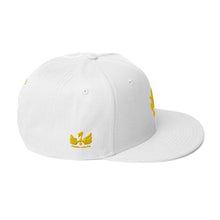 Load image into Gallery viewer, Mazzed out Duckdown Gold Snapback Hat
