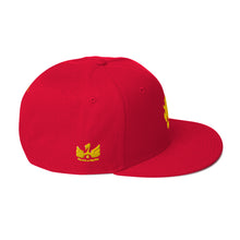 Load image into Gallery viewer, Mazzed out Duckdown Gold Snapback Hat
