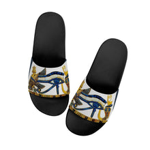 Load image into Gallery viewer, Eye ov Horus  Slide Sandals - Black
