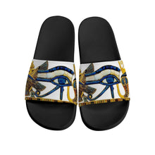 Load image into Gallery viewer, Eye ov Horus  Slide Sandals - Black
